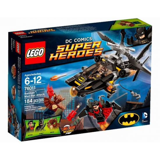 LEGO SUPER HEROS Batman : L'attaque du man-bat 2014